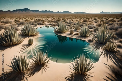 water in desert