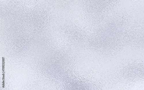 Glass vector art background. Silver metallic effect foil. Glass texture with bokeh for cover design, cards, flyer, poster, banner. Hand drawn illustration.