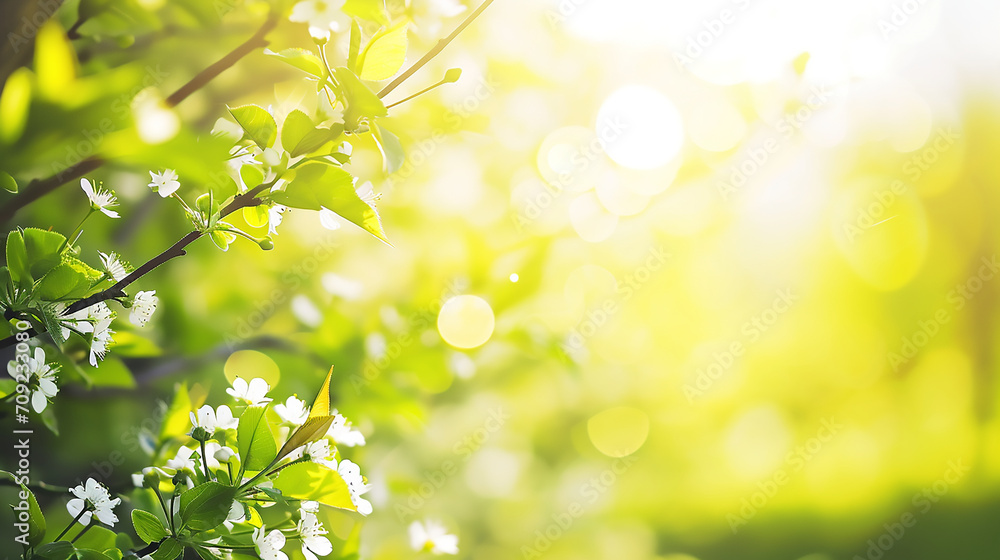 Art spring sunny nature background Art spring sunny nature background