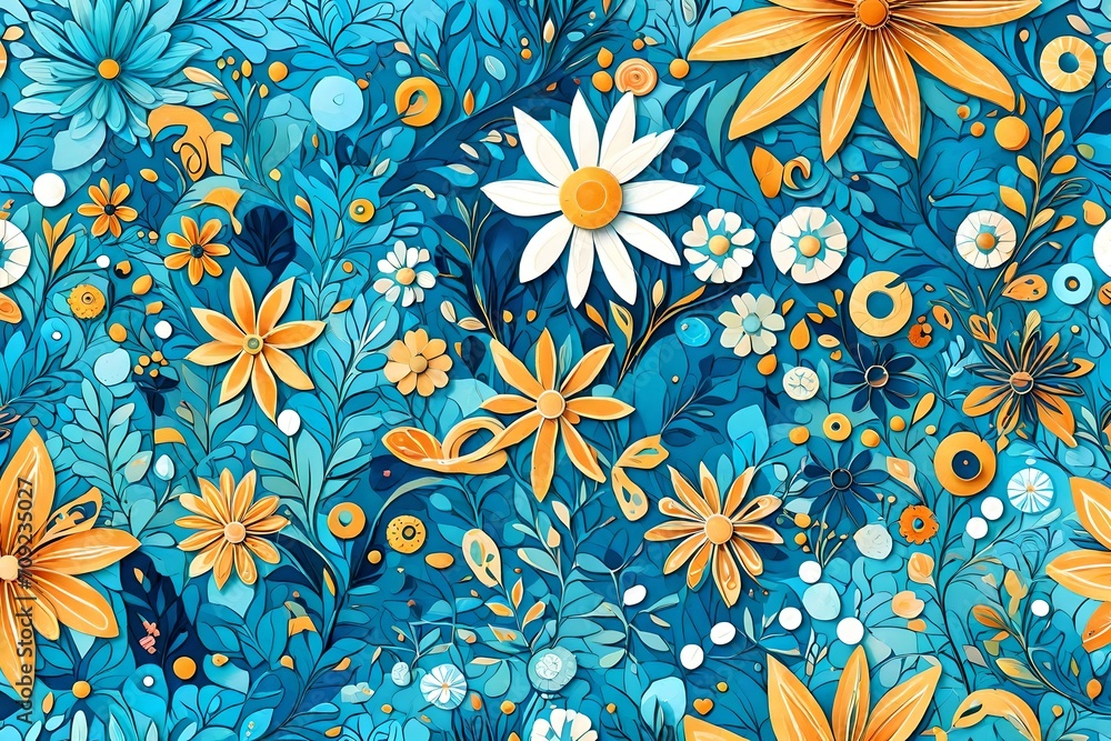seamless floral pattern seamless floral pattern
