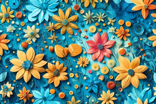 seamless floral background