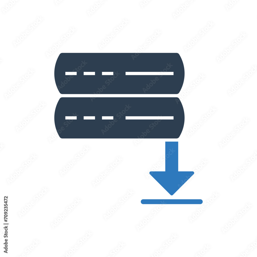 Server Download Icon - Database Download Icon Server Download Icon - Database Download Icon