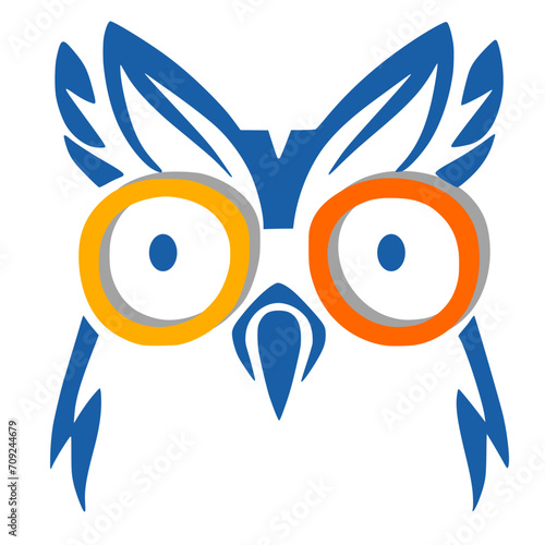 Le hibou à lunettes