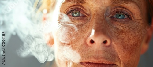 UV rays, pollution, and smoking contribute to skin aging.