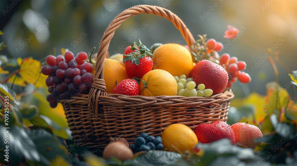 Basket of Fruits