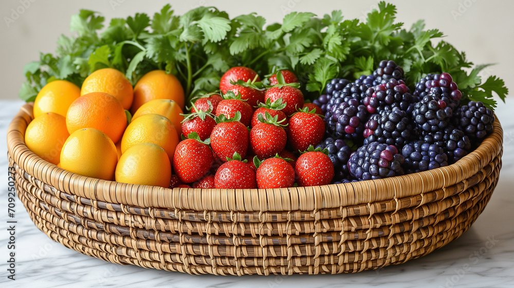 Basket of Fruits Basket of Fruits