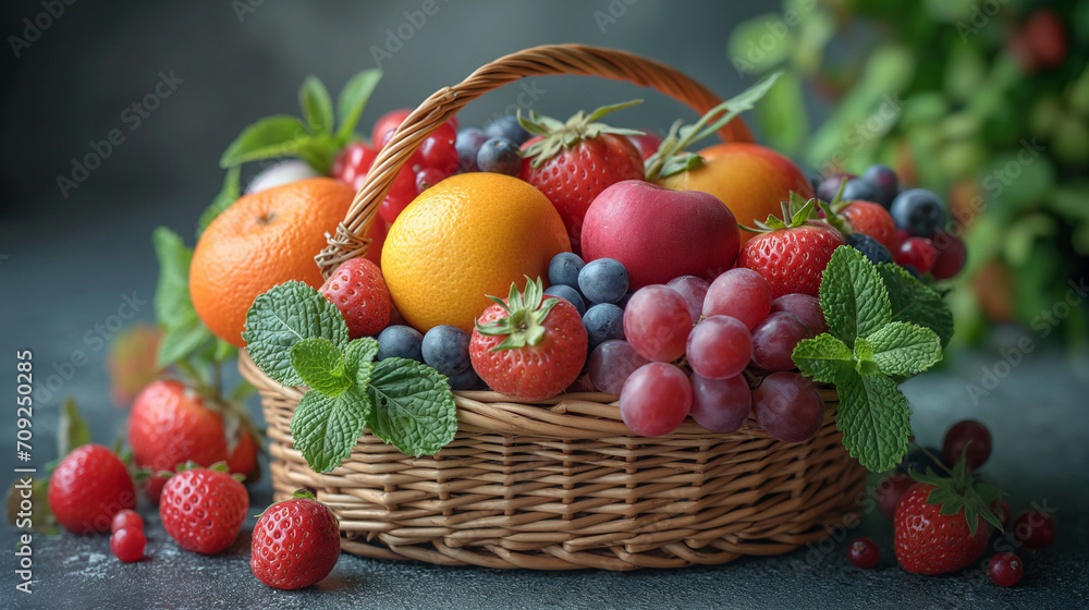 Basket of Fruits