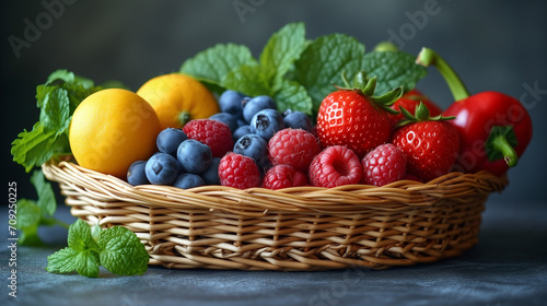 Basket of Fruits