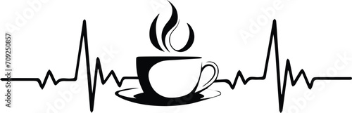 Heartbeat Coffee – Coffee silhouette 