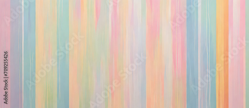 Pastel Painted Stripes Brush Painting Background Colorful Digital Artwork Minimalistic Modern Card Design Wall Art