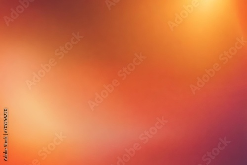 Abstract gradient smooth blurred Bokeh Orange background image
