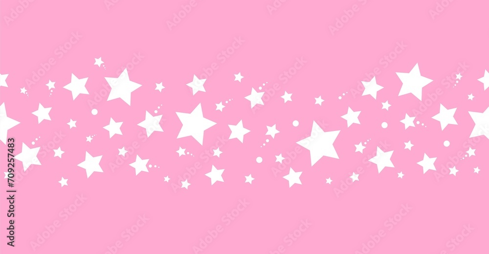 Striped pattern with a star. Pink texture Seamless vector stripes. Fabric for wrapping wallpaper. Textile sample. Abstract geometric background. bright pink simple design. illustrtion. barbie style Striped pattern with a star. Pink texture Seamless vector stripes. Fabric for wrapping wallpaper. Textile sample. Abstract geometric background. bright pink simple design. illustrtion. barbie style