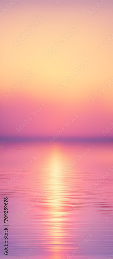 Soft Sunset Nature Gradient Graphic Banner Design Colorful Bookmark Digital Card Background Website Template