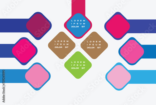 Microsoft presentation slide template design 