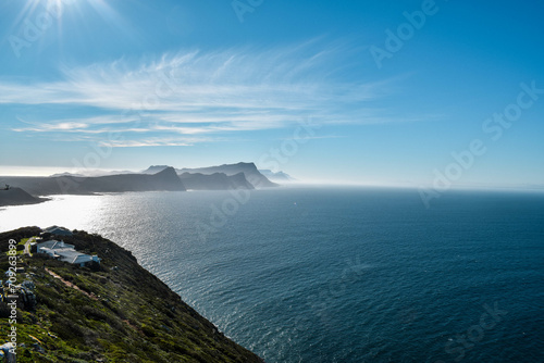 landscape of cape of good hope and cape point, south africa