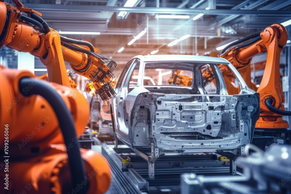 Automobile assembly line production