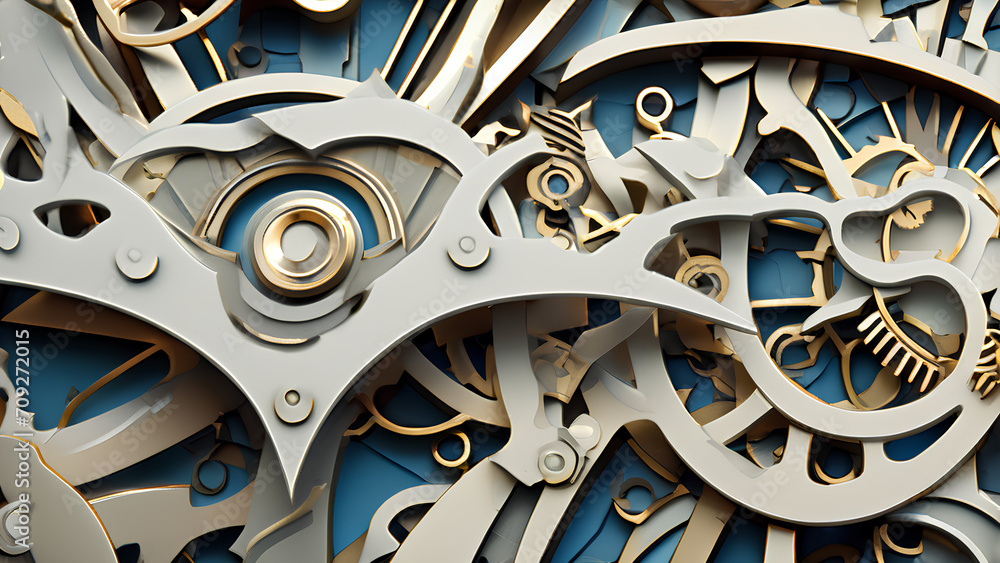 Time themed patterns and motifs Time themed patterns and motifs