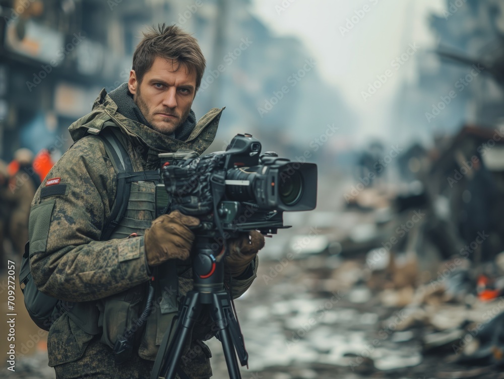 War Correspondent Capturing the Frontlines War Correspondent Capturing the Frontlines