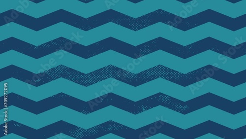 Blue Zig Zag Geometry Background Animation: An animated backdrop featuring Blue zig-zag patterns in a geometric design, creating a visually dynamic and vibrant effect. photo
