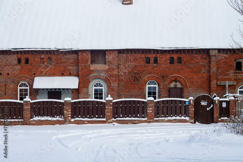 remains of an old East Prussian manor photo