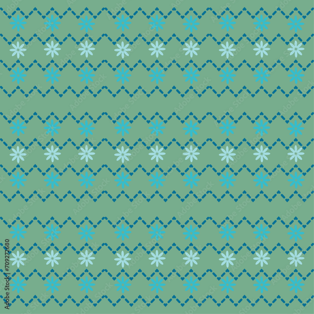 Abstract seamless pattern on green background Stock Vector | Adobe Stock