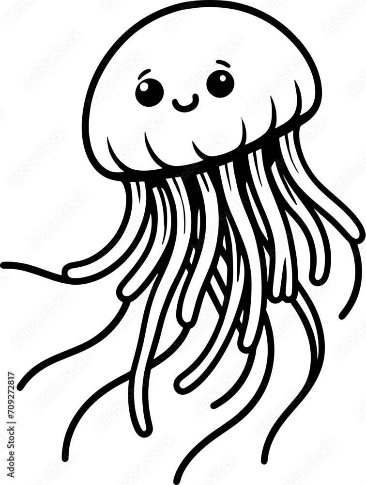 Jumpy Jellyfish Cartoon icon 12 Jumpy Jellyfish Cartoon icon 12