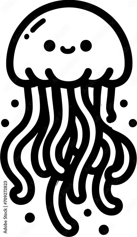 Jumpy Jellyfish Cartoon icon 9 Jumpy Jellyfish Cartoon icon 9