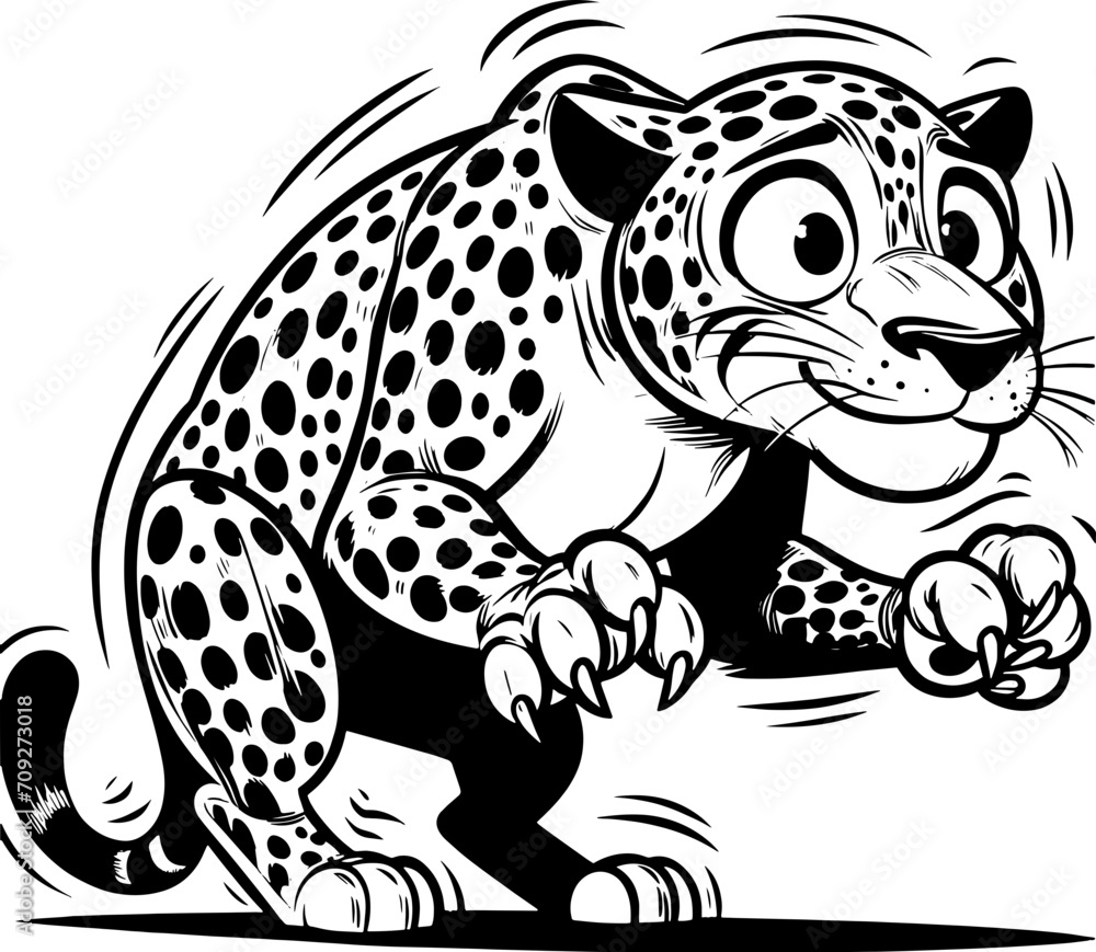 Jittery Jaguar Cartoon icon 7 Jittery Jaguar Cartoon icon 7