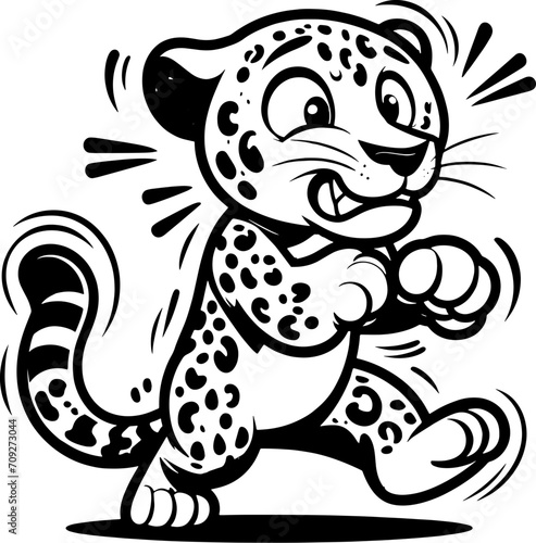 Jittery Jaguar Cartoon icon 2