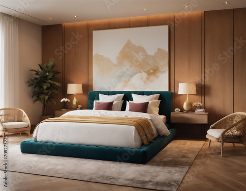 Transform your bedroom into a serene sanctuary with our curated ideas for bedroom interiors. Explore a harmonious blend of comfort and style as we guide you through creative design elements to enhance