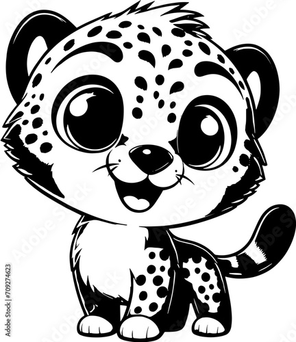 Chirpy Cheetah Cartoon icon 1