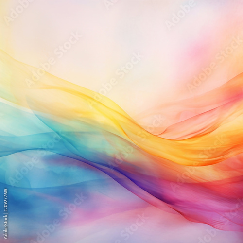 Abstract background of vivid watercolor spots various colors. 