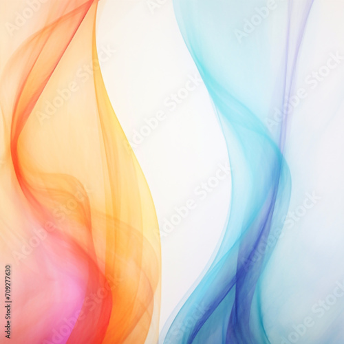 Abstract background of vivid watercolor spots various colors. 