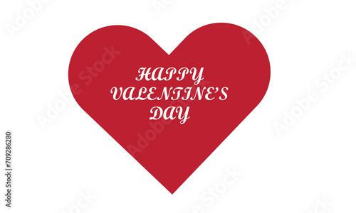 red heart on white art board
