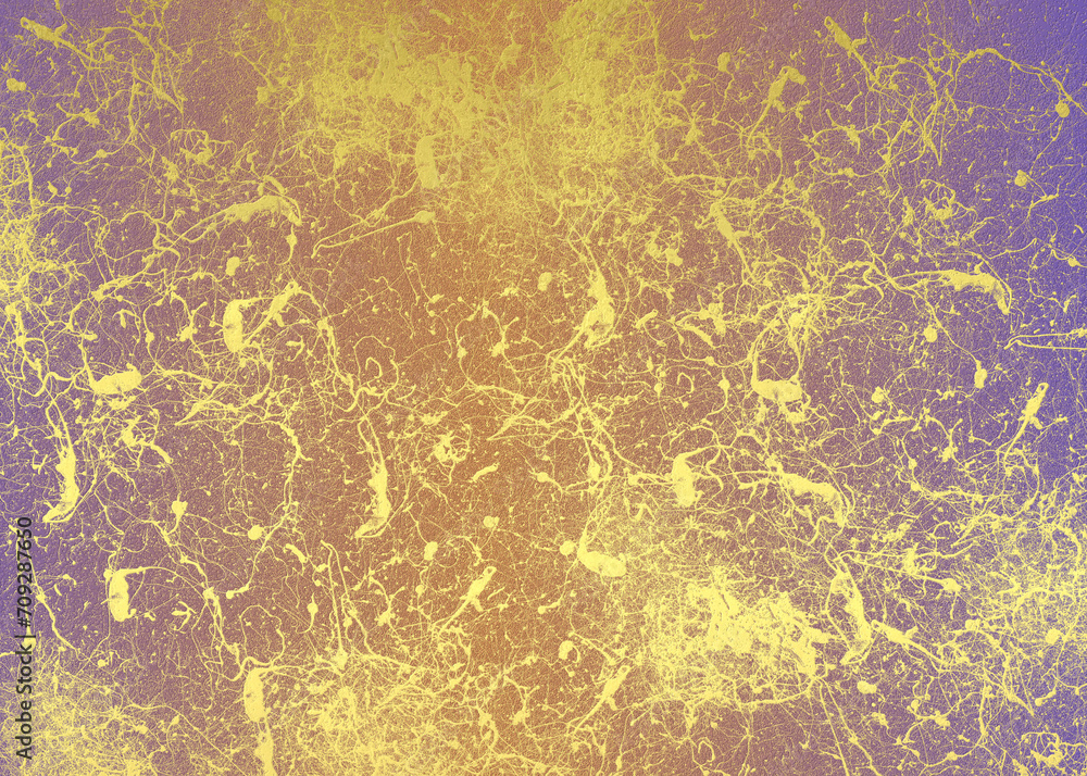Golden Abstract decorative paper texture background for artwork - Illustration