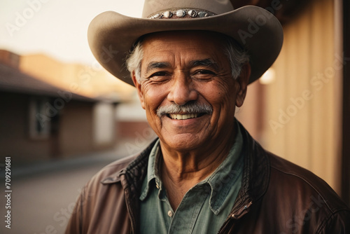 portrait of a cowboy photo
