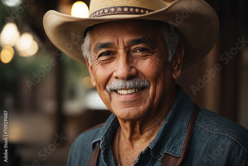 portrait of a cowboy photo