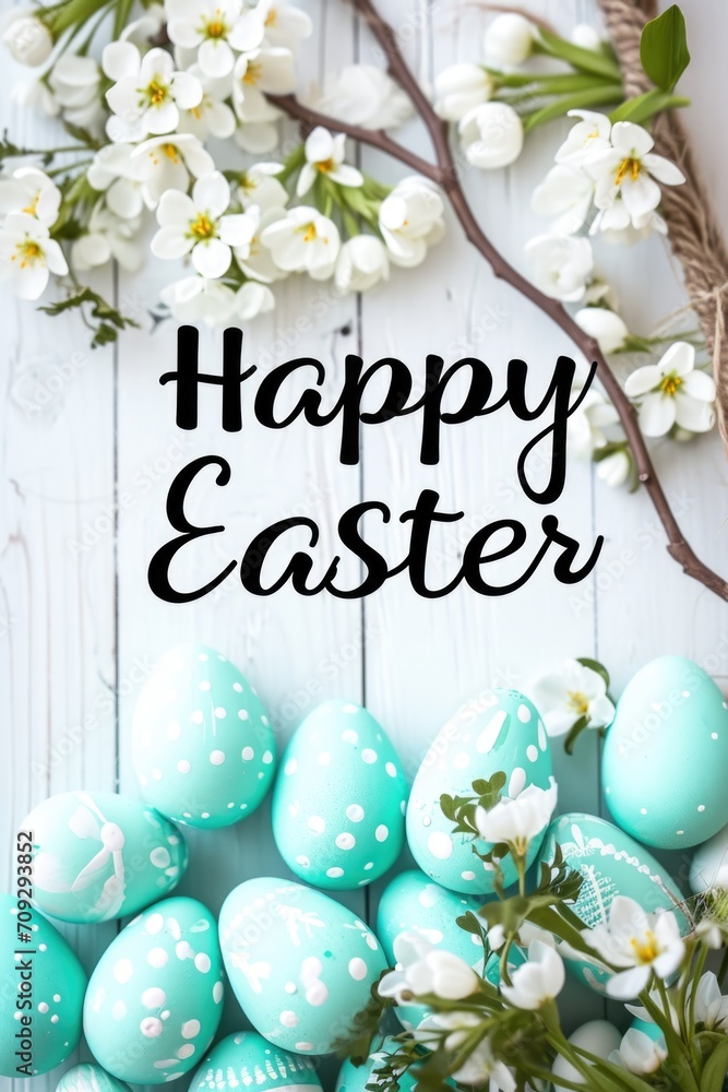 Obraz premium Easter celebration in spring time