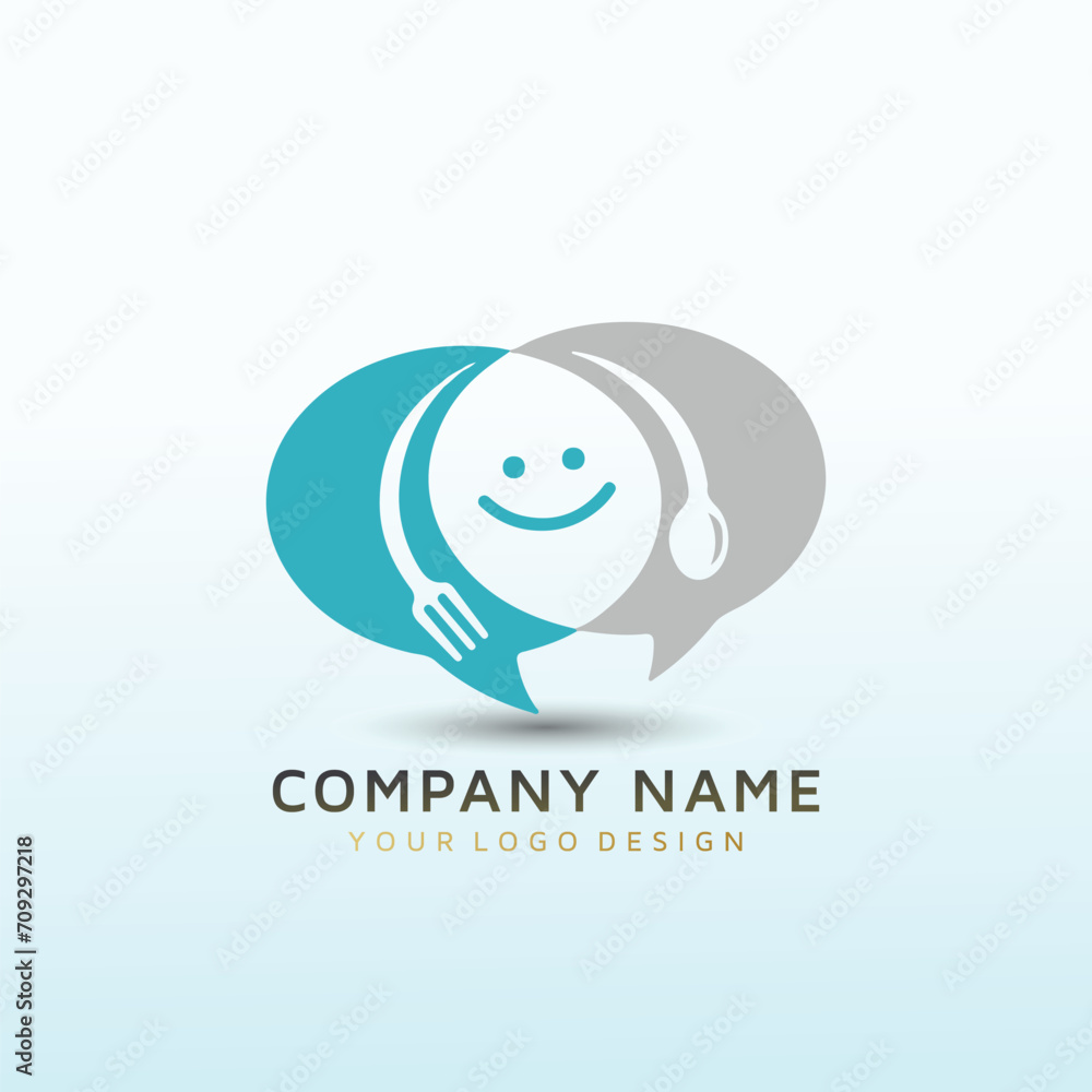 Speech and Feeding Kids logo design Speech and Feeding Kids logo design