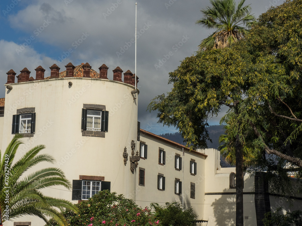 Fototapeta premium Funchal und die Insel Madeira