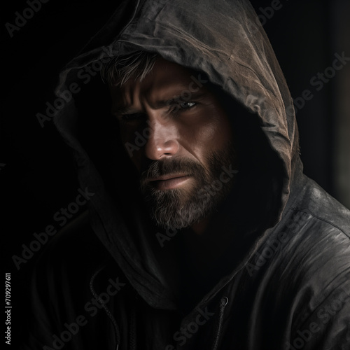 person in a hood 2