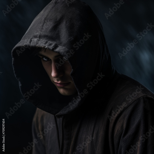 person in a hood 1