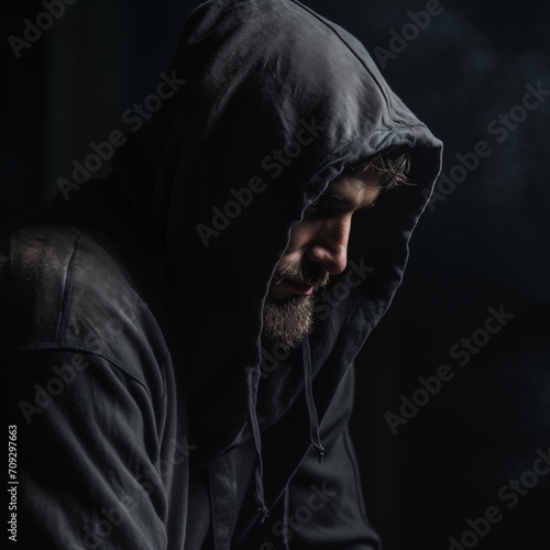 person in a hood 3