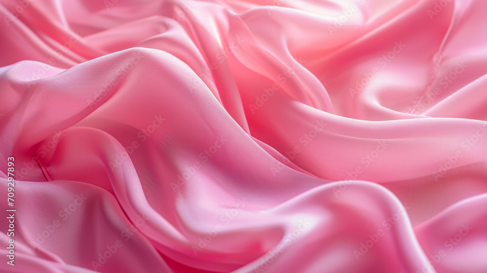 Obraz premium Colorful, silky and shiny textured textile backgrounds. Background fabrics in blue, green, pink, white and cream colors. Trend colors and fabrics of 2024. The most preferred fabrics. Backgrounds.