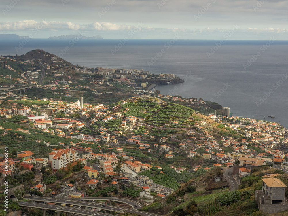 Die Insel Madeira im Atlantik
