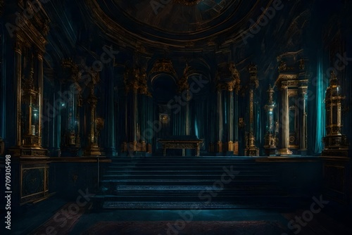 interior of the cathedral © sharoz arts 