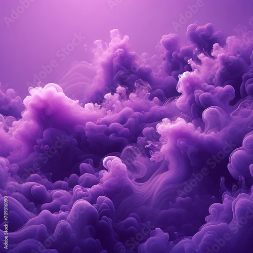 cute violet holi smoke background 