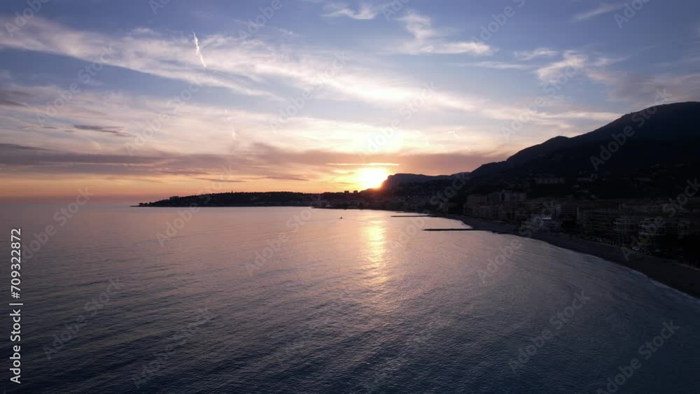 Menton, sur la côte d'azur - Sud France au sunset 06 Menton, sur la côte d'azur - Sud France au sunset 06