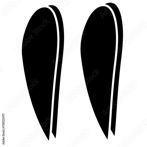 punctuation quote silhouette