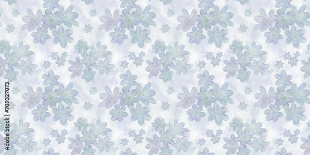 abstract simple raster large flowers all over design with watercolor light background illustration digital image for clothing or paper motif abstract simple raster large flowers all over design with watercolor light background illustration digital image for clothing or paper motif